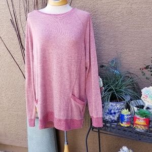 3/$20🌻Nwt long sleeve rosy pink top🌿
